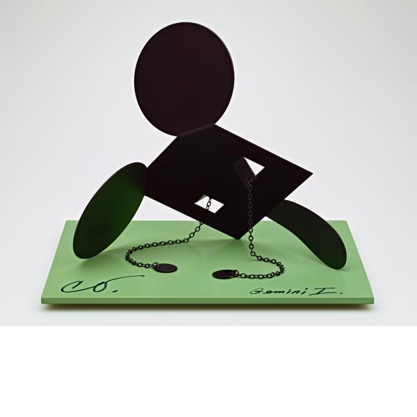 Claes Oldenburg, Geometric Mouse, Scale E, "Desktop", 2013