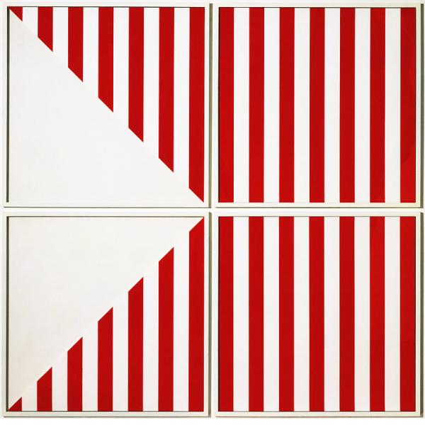 Daniel Buren, The Missing Square, 1989