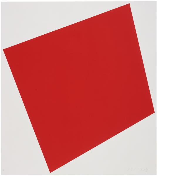 Ellsworth Kelly, Untitled (Red), 2005