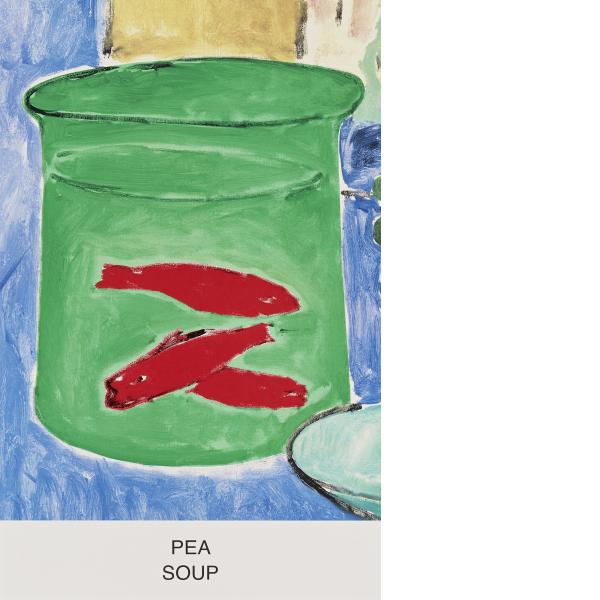 John Baldessari, Eight Soups: Pea Soup, 2012