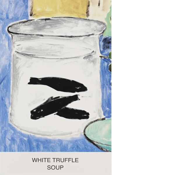John Baldessari, Eight Soups: White Truffle Soup, 2012