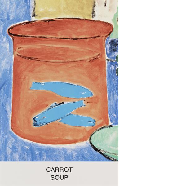 John Baldessari, Eight Soups: Carrot Soup, 2012
