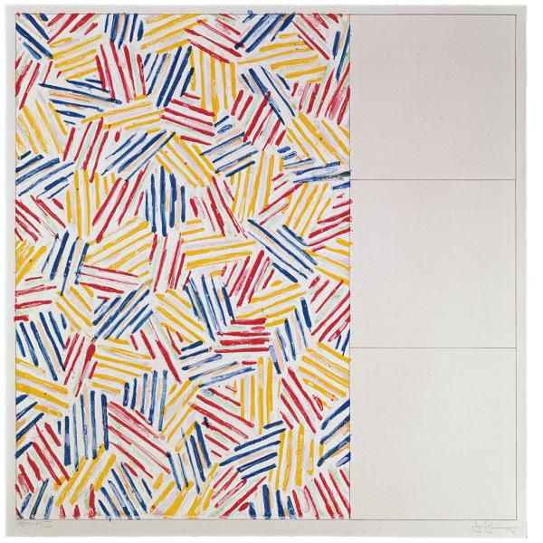 Jasper Johns, #1 (after 'Untitled 1975'), 1976