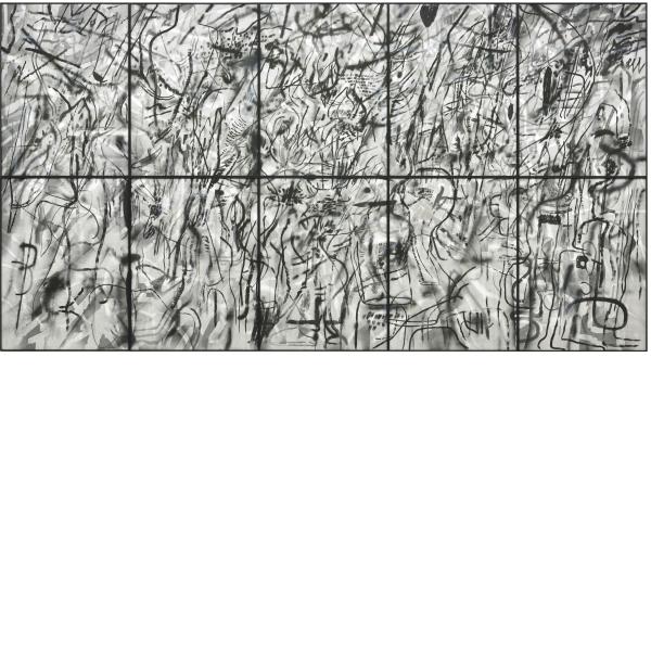 Julie Mehretu, Treatises on the Executed, (from Robin's Intimacy), 2022