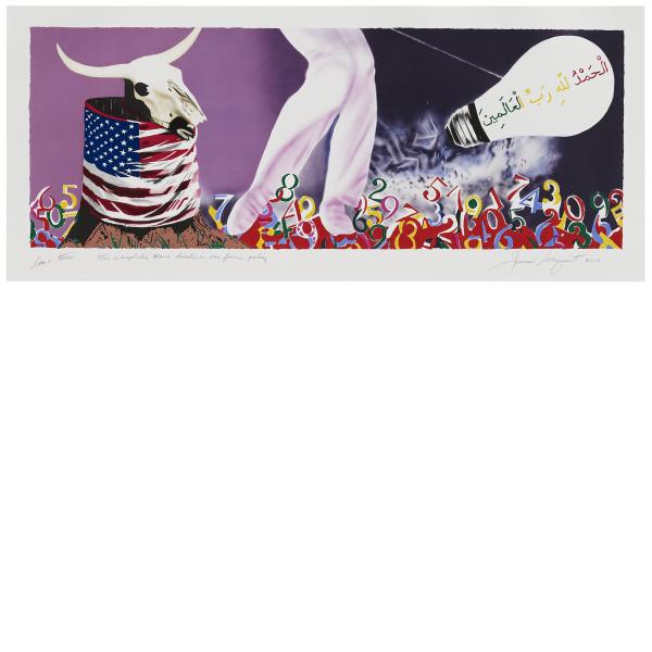 James Rosenquist, The Xenophobic Movie Director or Our Foreign Policy, 2011