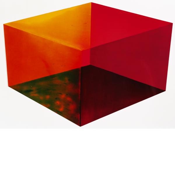 Ronald Davis, Cube III, 1971