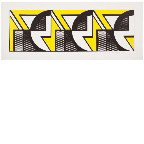Roy Lichtenstein, Repeated Design, 1969
