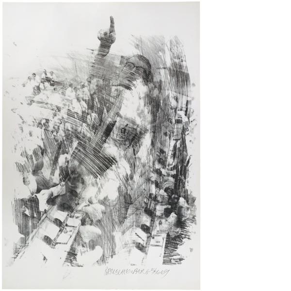 Robert Rauschenberg, Sky Rite, 1970