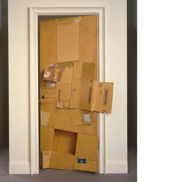 Robert Rauschenberg, Cardbird Door, 1971