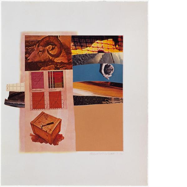 Robert Rauschenberg, Horsefeathers Thirteen - I, 1972