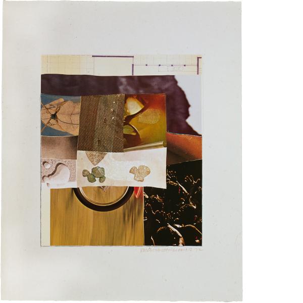 Robert Rauschenberg, Horsefeathers Thirteen - II, 1972