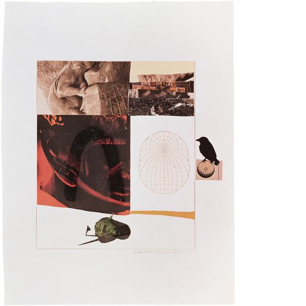 Robert Rauschenberg, Horsefeathers Thirteen IX, 1973