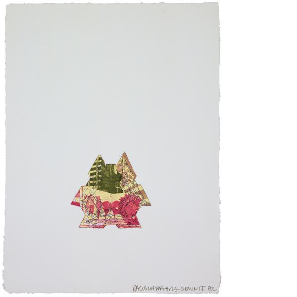 Robert Rauschenberg, L.A. Flakes - 13,000', and Rising, 1982
