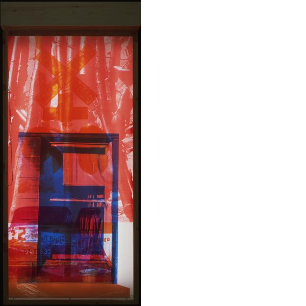 Robert Rauschenberg, Sling-Shots Lit #4, 1985