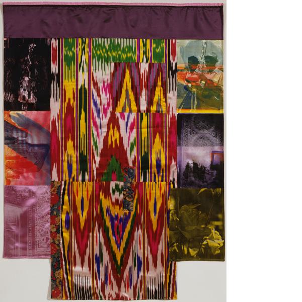 Robert Rauschenberg, Samarkand Stitches III, 1988