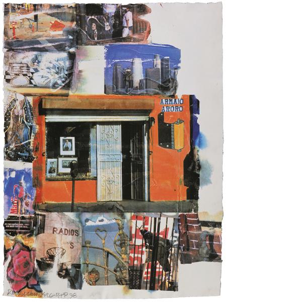 Robert Rauschenberg, L.A. Uncovered #12, 1998