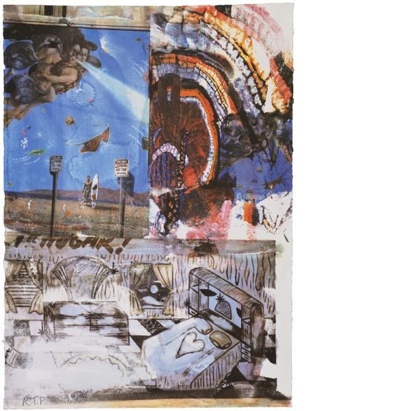 Robert Rauschenberg, L.A. Uncovered #11, 1998