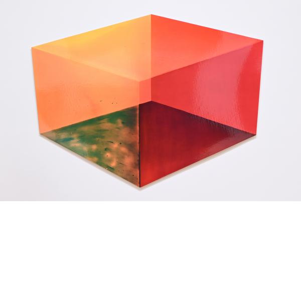 Ronald Davis, Cube III, 1971