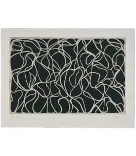 Brice Marden, Line Muses (State), 2002