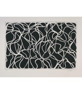 Brice Marden, Muses with Graphite, 2001