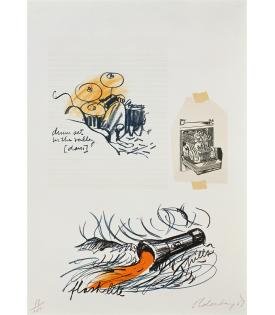 Claes Oldenburg, Notes (Drum Set), 1968