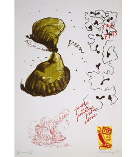 Claes Oldenburg, Notes (Tar Pits), 1968