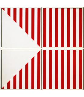 Daniel Buren, The Missing Square, 1989