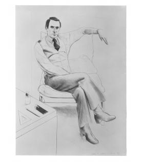 David Hockney, Nicholas Wilder, 1976