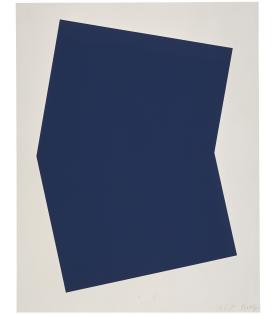Ellsworth Kelly, Dark Blue, 2001