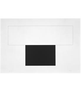 Ellsworth Kelly, 'White Bar with Black' 1973