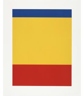 Ellsworth Kelly, Blue Yellow Red, 2000