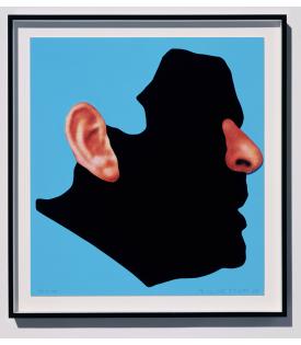 John Baldessari, Noses & Ears, Etc.: Profile with Ear and Nose (Color), 2006