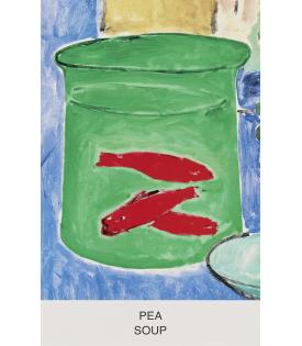 John Baldessari, Eight Soups: Pea Soup, 2012