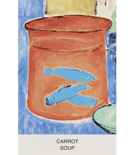 John Baldessari, Eight Soups: Carrot Soup, 2012