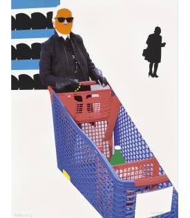 John Baldessari, Karl Lagerfeld, 2015