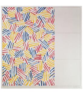 Jasper Johns, #1 (after 'Untitled 1975'), 1976