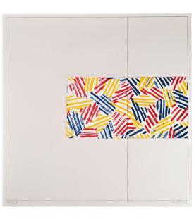 Jasper Johns, #3 (after 'Untitled 1975'), 1976