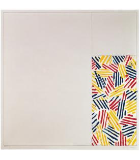 Jasper Johns, #4 (after 'Untitled 1975'), 1976
