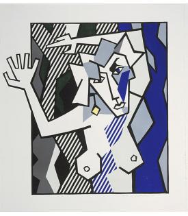 Roy Lichtenstein, Nude in the Woods, 1980