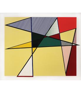 Roy Lichtenstein, Imperfect 68" x 92 3/8", 1988