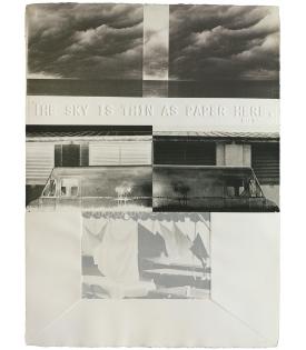 Robert Rauschenberg, American Pewter with Burroughs I, 1981
