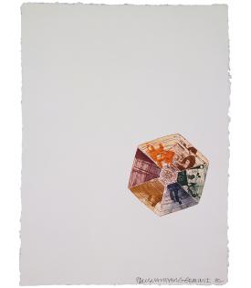 Robert Rauschenberg, L.A. Flakes - 2,003', and Falling, 1982