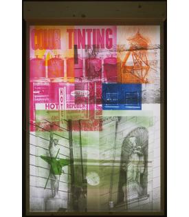 Robert Rauschenberg, Sling-Shots Lit #6, 1985