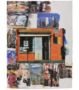 Robert Rauschenberg, L.A. Uncovered #12, 1998