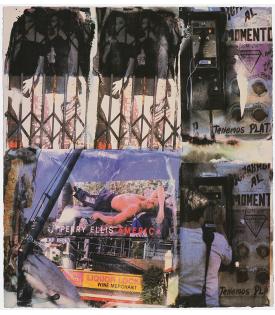 Robert Rauschenberg, L.A. Uncovered #4, 1998