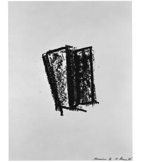 Richard Serra, Sketch 4, 1981