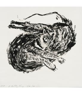 Susan Rothenberg, Twisted Cat, 2008